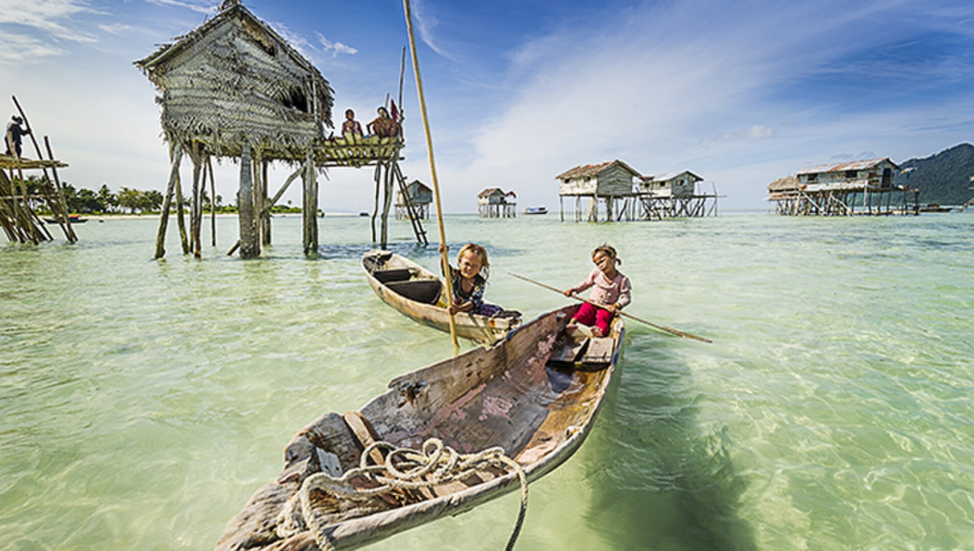 Bajau Sea Nomads Swimming