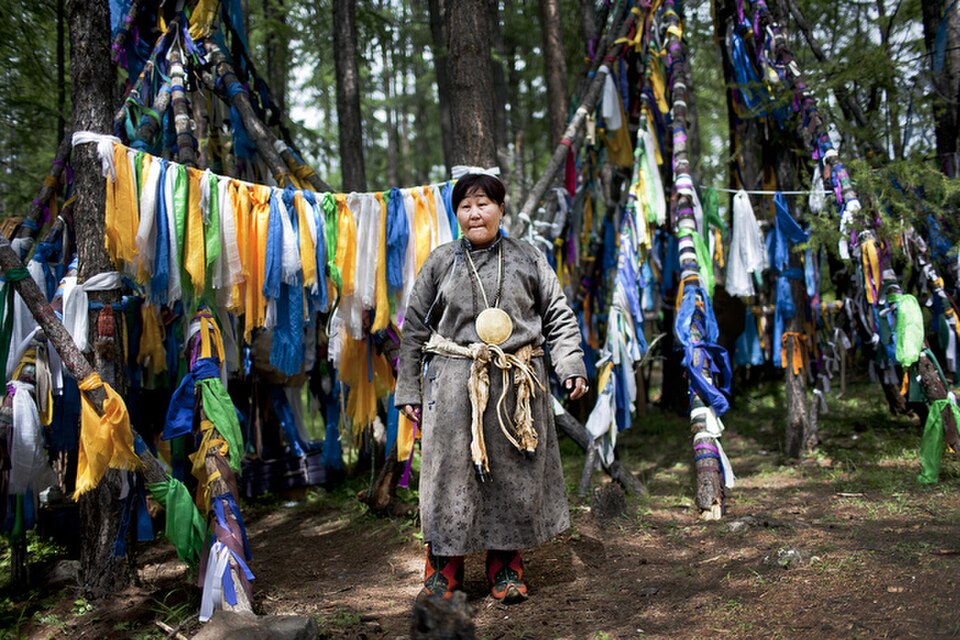 Dukha Reindeer Herders Taiga