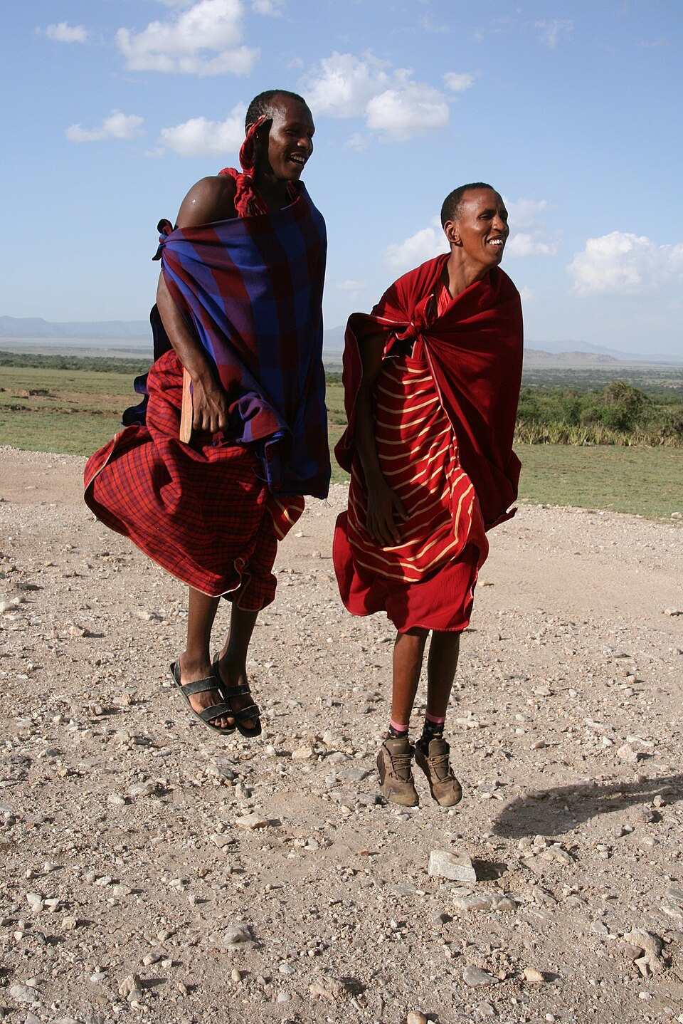 Maasai Shuka Red Clothing