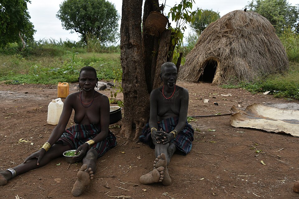 Mursi Village Life