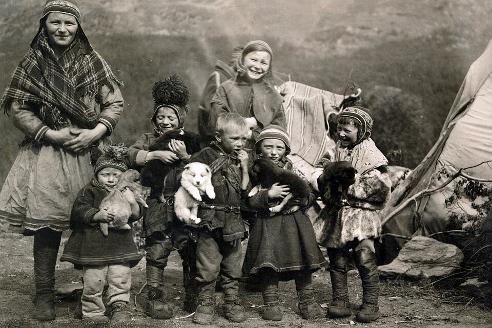 Sami People Arctic Tundra
