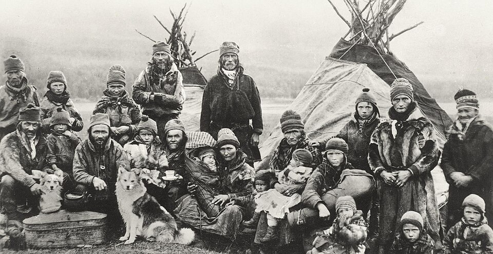Traditional Sami Gakti Clothing